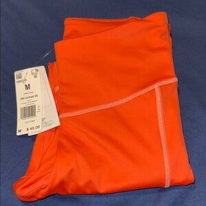 NWT! Reebok Vibrant Orange Active Leggings